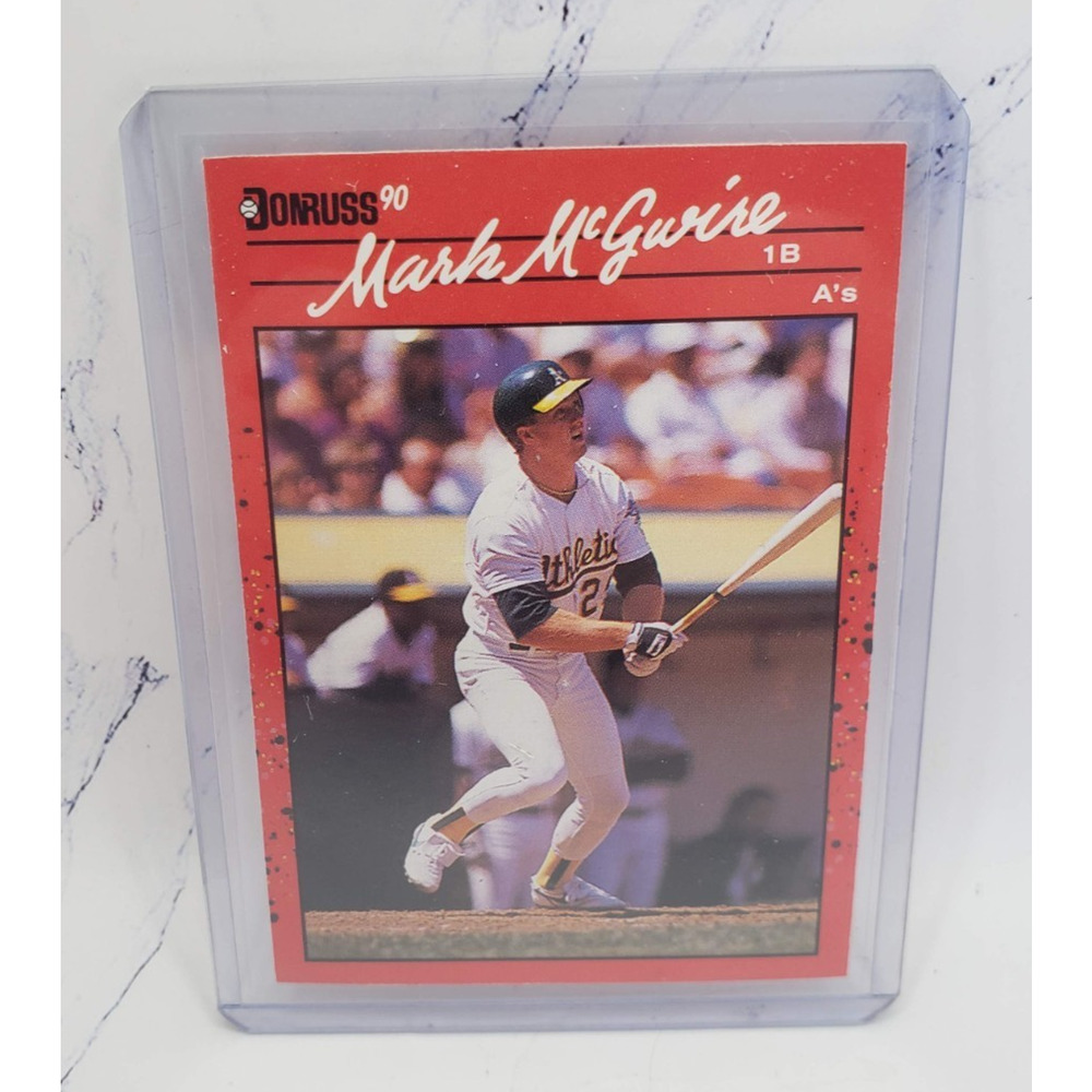 Mark McGwire 1990 Donruss #185 Oakland Athletics